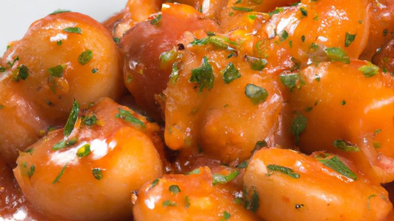 Lulas ao molho de tomate americano
