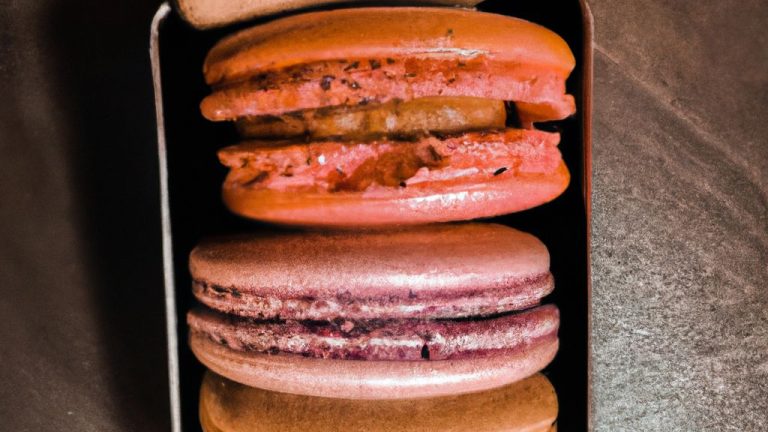 Macaron delicioso especialmente para você