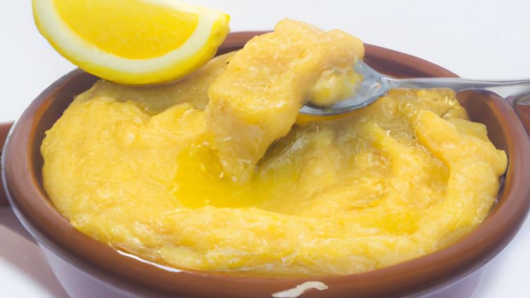 Manteiga de coentro e limão