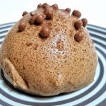 Mingau de maisena com chocolate