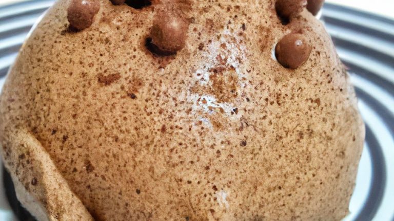 Mingau de maisena com chocolate