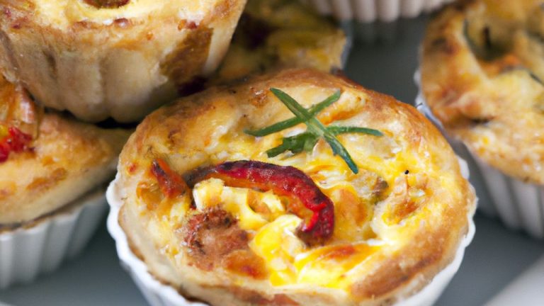 Mini quiche de legumes