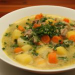 Mocotó de boi com legumes