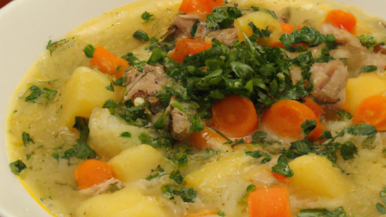 Mocotó de boi com legumes