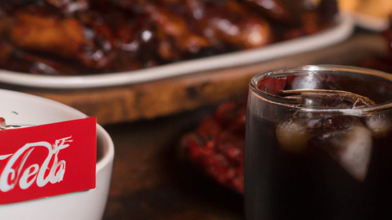 Molho barbecue com Coca-Cola
