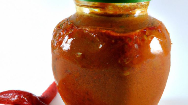 Molho de pimenta caseiro