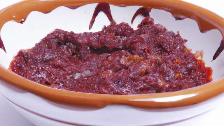 Molho de vinho tinto