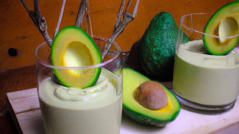 Mousse de abacate fit