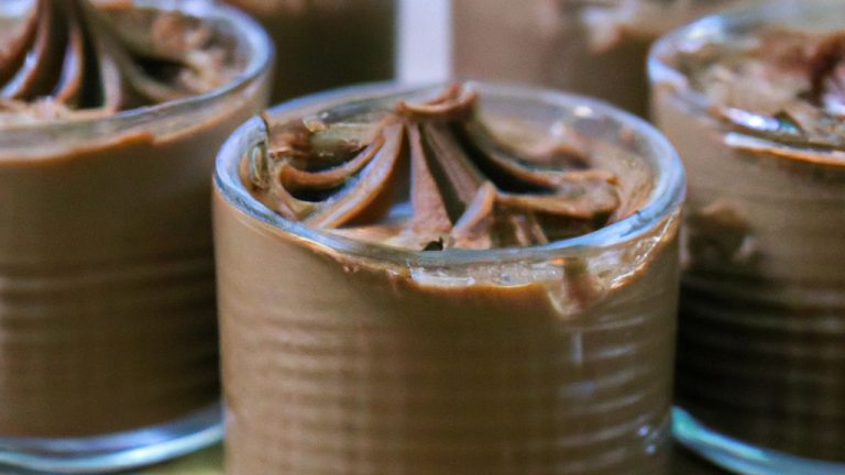 Mousse de chocolate caseira e fácil