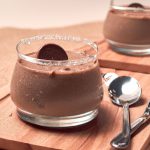 Mousse de chocolate meio amargo