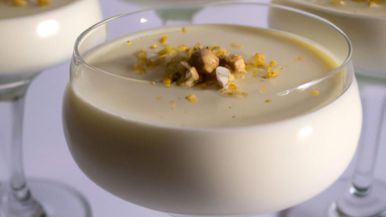Mousse de limão fit com base de castanhas