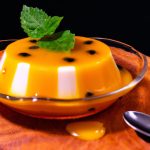 Mousse de maracujá com gelatina natural