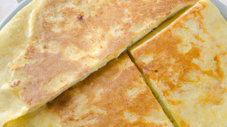 Omelete com iogurte grego
