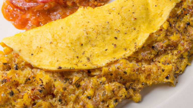 Omelete com quinoa