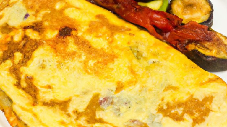 Omelete de berinjela