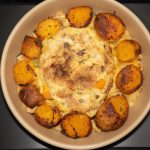 Omelete de forno com batata e mussarela