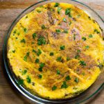 Omelete de forno com sardinha