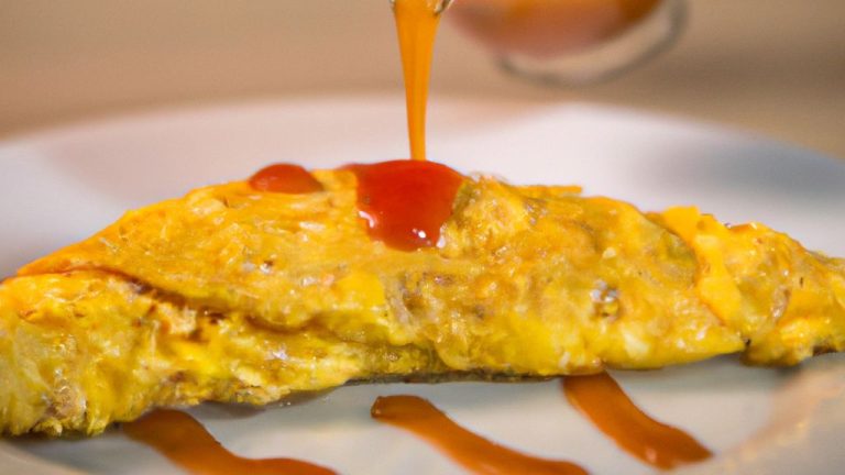 Omelete de frango ao molho