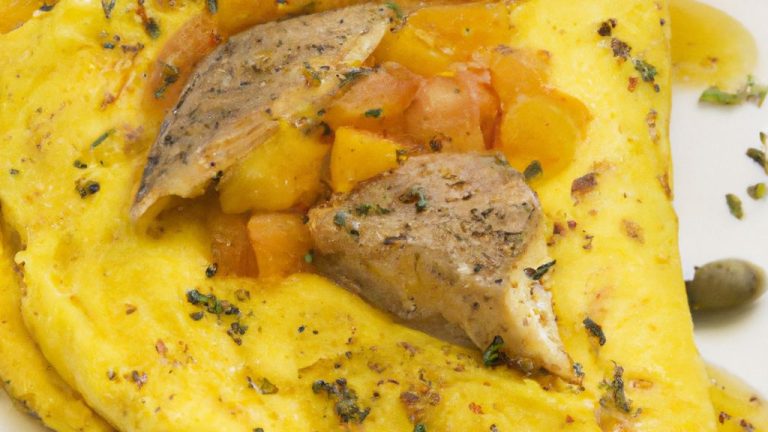 Omelete de sardinha
