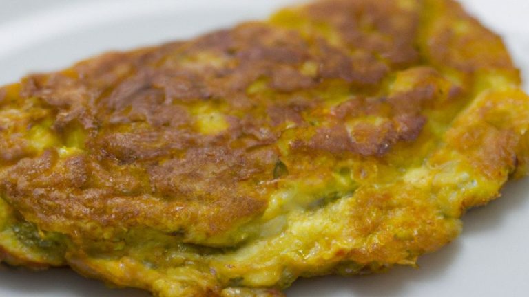 Omelete improvisado