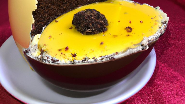 Ovo de Páscoa recheado com brigadeiro de Cheesecake