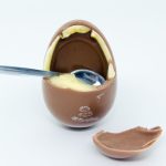 Ovo de páscoa sem lactose e de colher