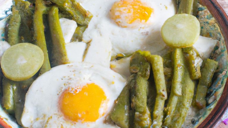Ovos com nopales light