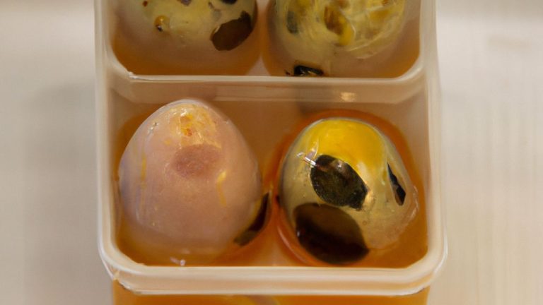 Ovos de codorna em conserva