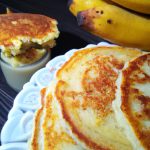 Panqueca de banana com farinha de amêndoas