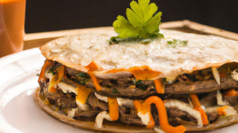 Panqueca de carne moída