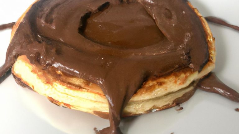Panqueca de Chocolate Simples e Rápida