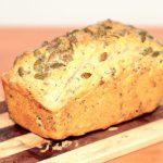 Pão de aveia com sementes de abóbora
