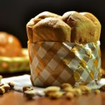 Pão de nozes com malte de cevada