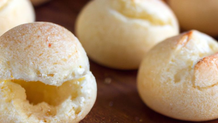 Pão de queijo com mussarela