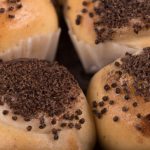 Pãozinho de Batata Doce com Chia