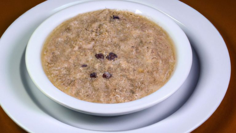 Pirão de leite com carne de sol