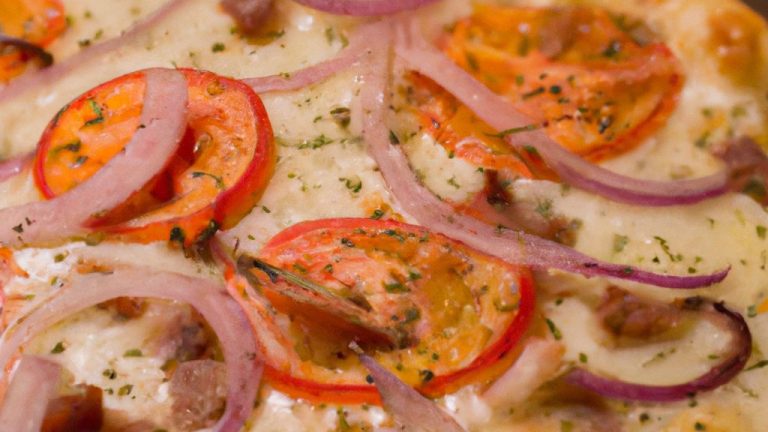 Pizza leve e saudável