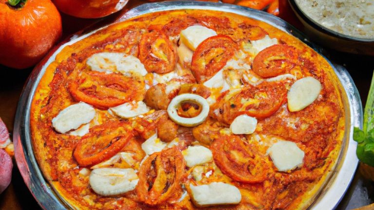 Pizza Vegana de Palmito
