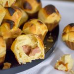 Queques de linguiça Toscana e azeitona