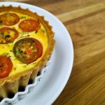 Quiche de Abobrinha com Tomatinhos