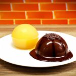 Quindim de chocolate