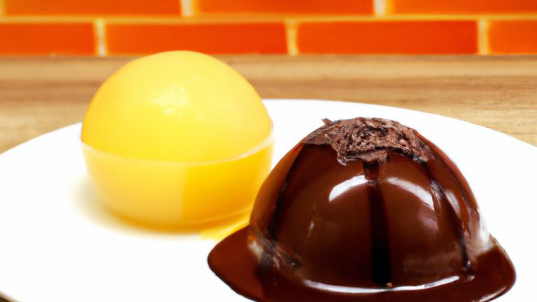 Quindim de chocolate