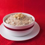 Cocada com leite condensado e chocolate