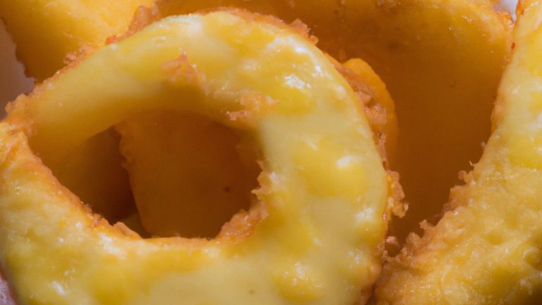 Receita de Abacaxi Frito com Queijo Cottage