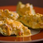 Abobrinha Refogada com Ovos Escaldados