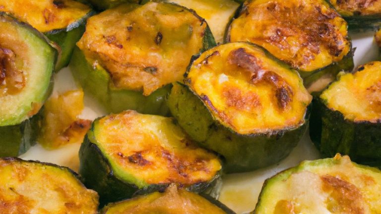 Receita de Abobrinhas ao Forno