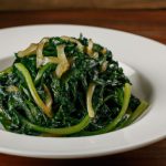 Acelga Chinesa com Gergelim