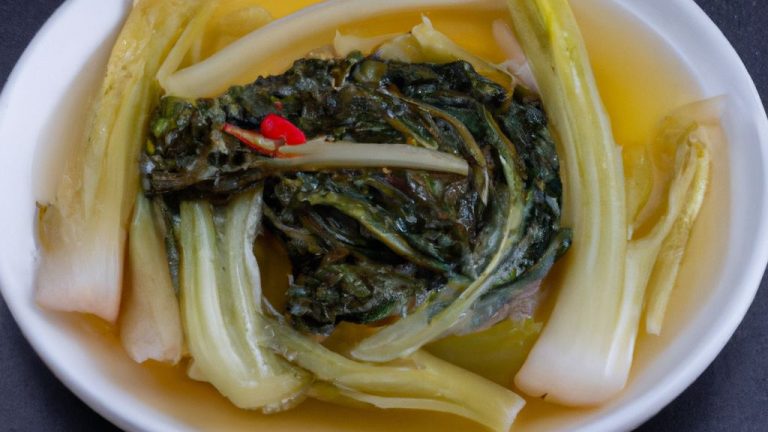 Receita de Acelga em Conserva à Moda Oriental