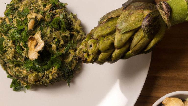 Receita de Alcachofra ao Pesto de Nozes