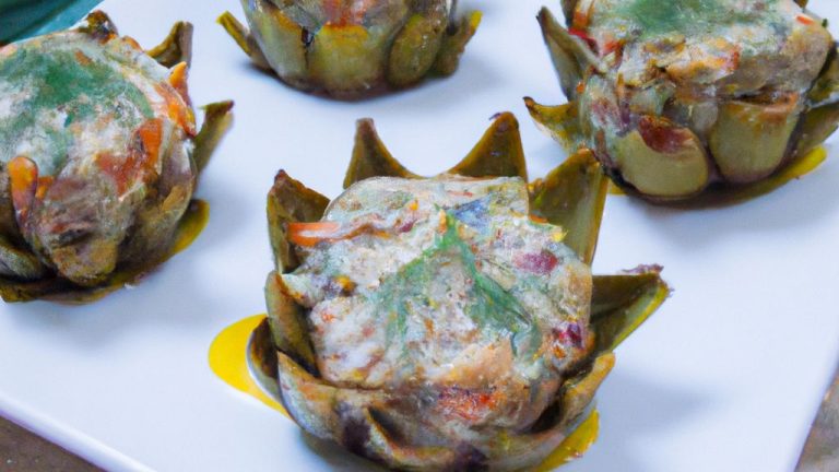 Receita de Alcachofras Recheadas